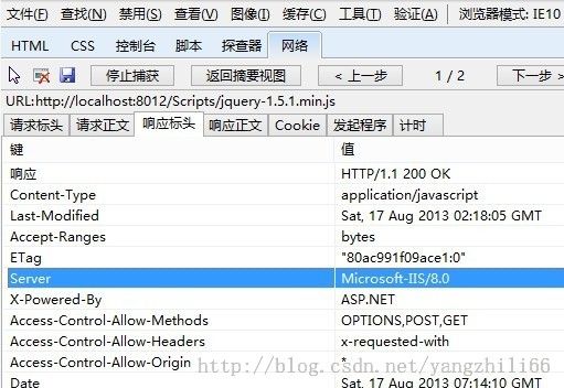 ASP.Net自定义重写Http Server标头