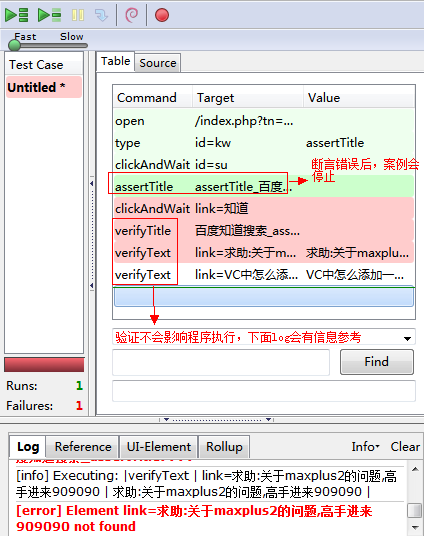 《零成本实现Web自动化测试--基于Selenium》 第四章 Selenium 命令