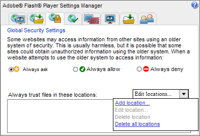 Settings Manager