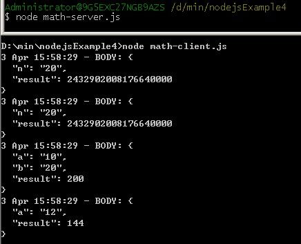 从零开始学习Node.js例子四 多页面实现数学运算 续二(client端和server端)