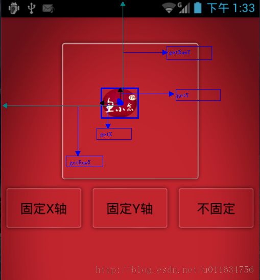 [Android-Demo]Android View的拖动