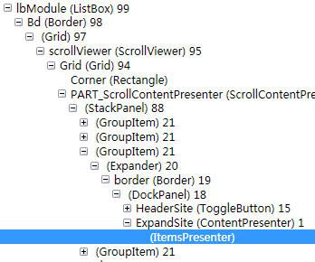 WPF - Group分组对ListBox等列表样式的约束