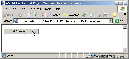 客户端调用服务器端方法——ASP.NET AJAX(Atlas)、Anthem.NET和Ajax.NET Professional实现之小小比较
