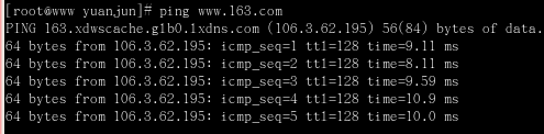 在VMware中为CentOS配置静态ip并可访问网络