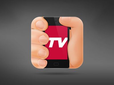 Tevee Television app icon iOS