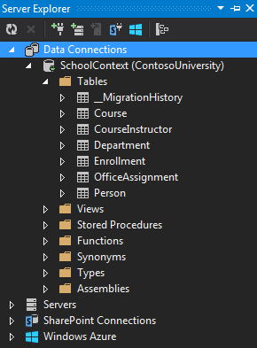 MVC5 Entity Framework学习之实现继承