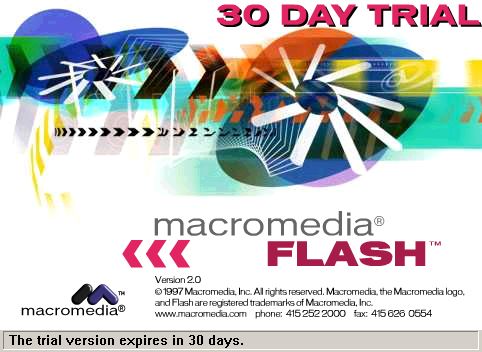 Splash in Macromedia Flash 2