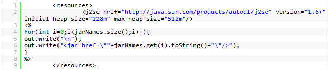 Java Web Start实践：动态生成JNLP