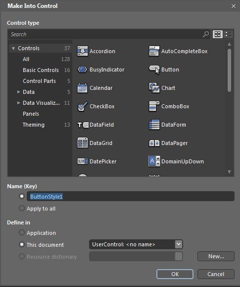 Expression Blend实例中文教程(13) - 控件模板快速入门ControlTemplates