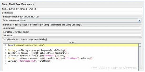 JMeter中对于Json数据的处理方法