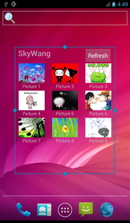 Android 之窗口小部件高级篇--App Widget 之 RemoteViews