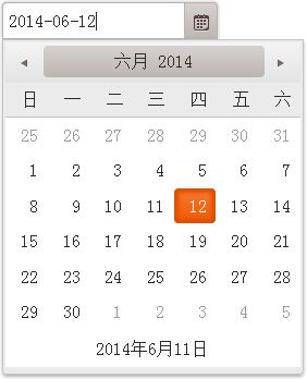 KendoUI系列：DatePicker