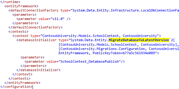 [翻译][MVC 5 + EF 6] 5：Code First数据库迁移与程序部署