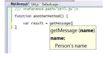 Visual Studio 2008 中的JS脚本编辑器