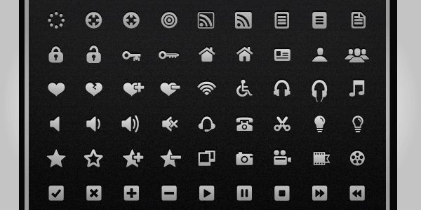 Flat Icons & Icon Fonts