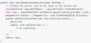 Android之Action Bar