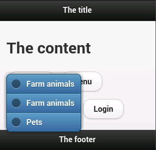 jQueryMobile之Popup