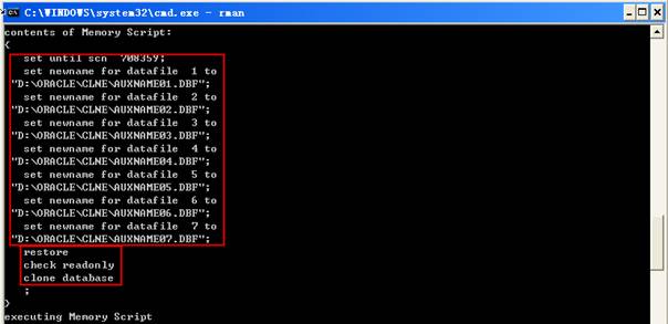 17.Oracle10g服务器管理恢复--RMAN复制数据库(练习30)