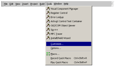 使用Visio 2000逆向工程将代码转换为UML图表