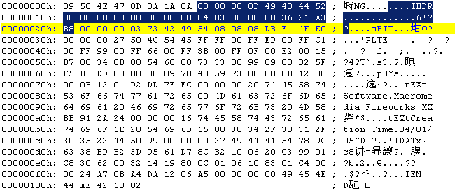 PNG文件结构分析之一(了解PNG文件存储格式)（图四）