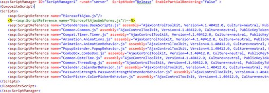 Asp.net AJAX性能优化测试