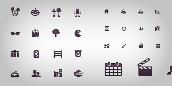 Flat Icons & Icon Fonts