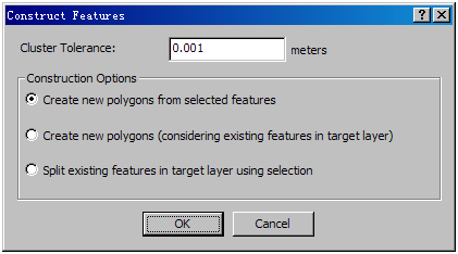 ArcGIS线转面的方法