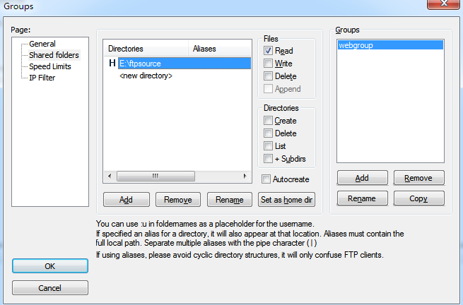 FileZilla ftp服务器安装