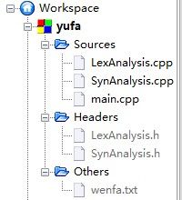 C++写一个简单的解析器（分析C语言）