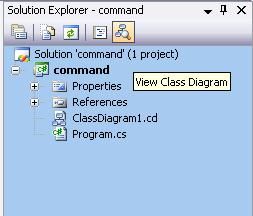 Visual Studio 2005可以自动生成Class Diagram