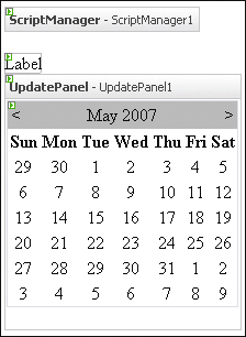ScriptManager 帮助您实现 Web 应用程序的 AJAX 功能