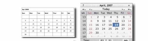 AJAX Scripts - RibosoMatic » 10 calendarios con PHP, CSS y Javascript