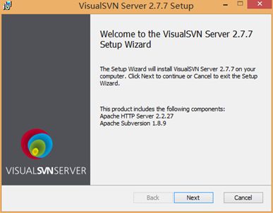 VisualSVN SERVER的安装和使用