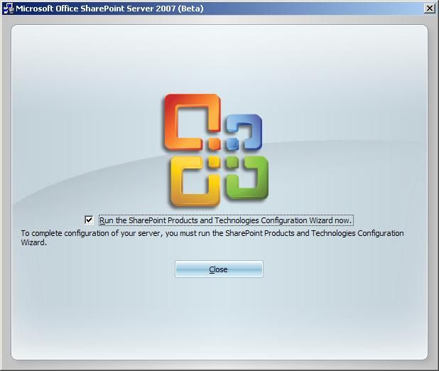 一步一步SharePoint 2007之一：安装SharePoint