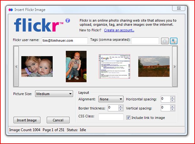 Flickr4Writer