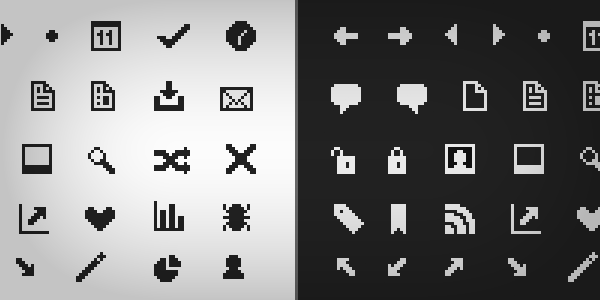 Flat Icons & Icon Fonts