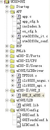 STM32移植UCGUI3.90笔记