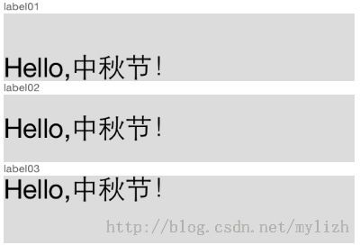 iOS之富文本