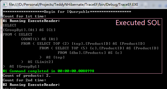 Entity Framework中IQueryable, IEnumerable, IList的区别