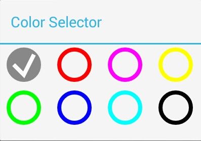 自定义实现简单的Android颜色选择器（附带源码）