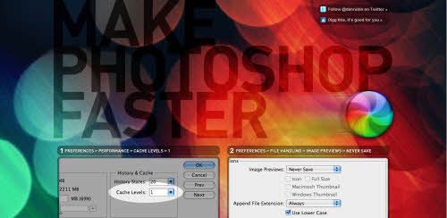 Make Photoshop Faster