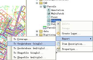 基于ArcGIS的CAD数据向GIS数据转换方法