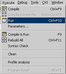 Dev <wbr> <wbr>C++简明使用手册【摘录】