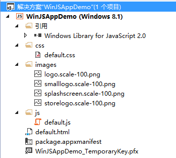 Windows 8.1 应用再出发 (WinJS) - 创建一个简单项目