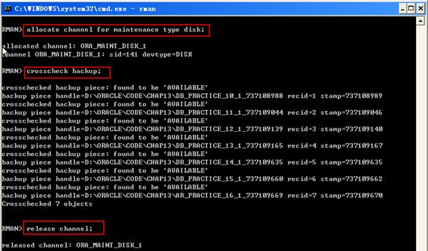 15.Oracle10g服务器管理恢复--目录维护(练习24.25.26)