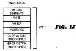 Reentrant protected mode kernel using virtual 8086 mode interrupt service routines