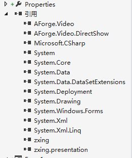 c# winform调用摄像头识别二维码