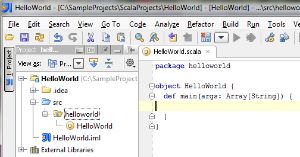 Getting Started with IntelliJ IDEA Scala Plugin