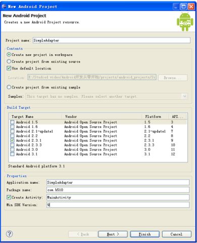 android开发_SimpleAdapter适配器