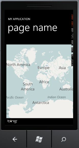 一起学windows phone7开发(二十一.一 Silverlight bing map控件与 Pone7 map控件的比较)
